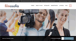 Desktop Screenshot of filmosofia.com
