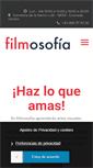 Mobile Screenshot of filmosofia.com